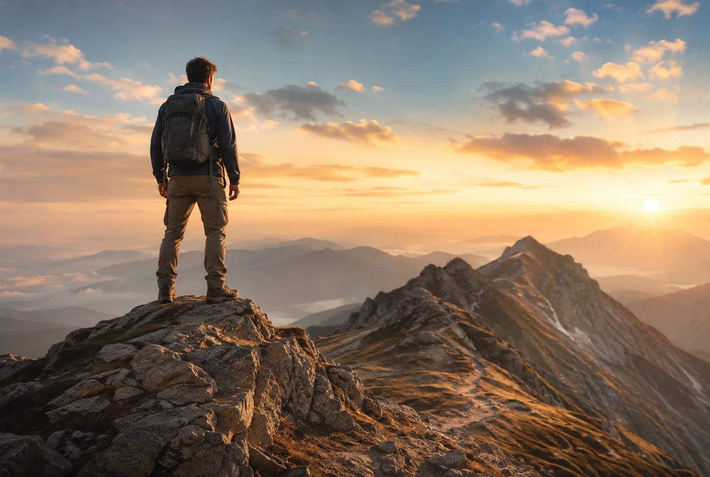 Man-on-the-top-of-the-mountain